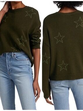 Rails Perci Star-Patterned Sweater size medium